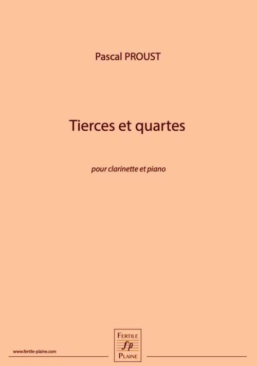 TIERCES ET QUARTES clarinette